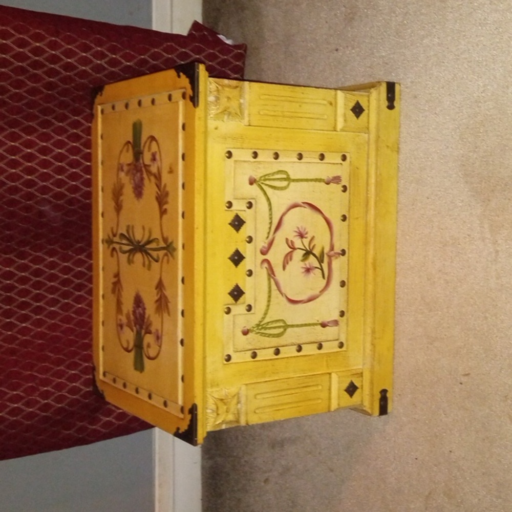 Vintage Chinese Painted Blanket Chest